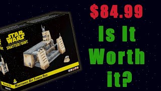 Star Wars Shatterpoint  Maintenance Bay Terrain Pack Review [upl. by Nuncia]