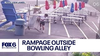 Waukesha bowling alley rampage police seek men who caused 1K damage  FOX6 News Milwaukee [upl. by Lordan172]