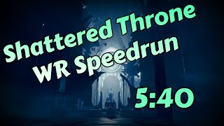 Shattered Throne WR Speedrun 540 [upl. by Einahets]