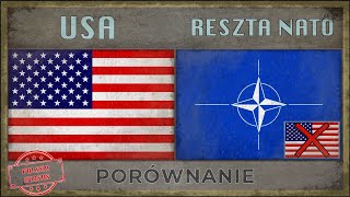 USA vs RESZTA NATO  Zestawienie Wojsk 2018 [upl. by Akirahs]