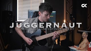 Bare Knuckle Pickups Juggernaut Demonstration by Connor Kaminski [upl. by Ettenaej]