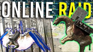 How a 60000 HOUR Alpha Tribe RAIDS For 678 Cryo TAMES In ARK [upl. by Folsom305]