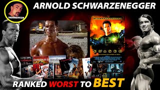 Arnold Schwarzenegger  Movies RANKED From WORST To Best [upl. by Sunday313]