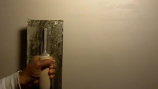 How to Smooth Out Uneven Plaster With a Skim Coat [upl. by Brandie765]