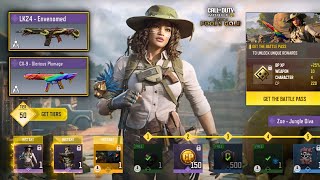 NEW Detailed Season 4 Fools Gold Battle Pass Look Rewards amp Gameplay Codm Season 4 2024 [upl. by Eedrahc511]