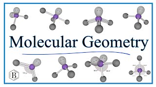 Molecular Geometry Rules Examples and Practice [upl. by Nikkie]