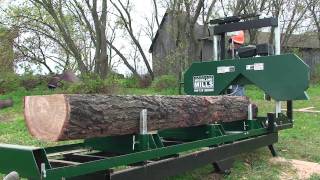 2012 Woodland Mills HM126 Portable Sawmill Promotional Video [upl. by Isnyl]