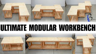 Ultimate Modular Workbench A Design for Everyone [upl. by Ardnek]