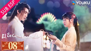 SUB ESP El señor cupido enamorado EP08  Cao Yuchen  Tian Xiwei  YOUKU [upl. by Anailil]