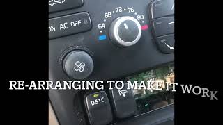 Adding DSTC button on my 2008 Volvo XC90  using the button instead of the stalk menu [upl. by Loretta]