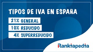 Tipos de IVA en España 🔄 IVA general reducido y superreducido [upl. by Myrlene820]