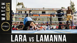 Lara vs Lamanna HIGHLIGHTS May 1 2021  PBC on FOX [upl. by Anirtal]