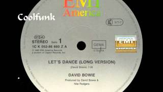 David Bowie  Lets Dance 12quot Extended 1983 [upl. by Iridissa]