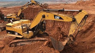 Wheel Loaders Heavy Transports Excavators And Construction Sites  Heavy Machinery Movie [upl. by Suivatram]