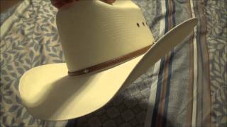 George Strait Resistol Cowboy Hat  A closer look and why I wear it [upl. by Enial]