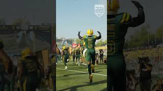 Running out with the GANG at the Labour Day Rematch 🦌  CFL Highlights 2024 [upl. by Esya580]