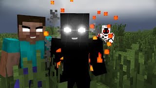 Minecraft Animation steve herobrine vs 303 [upl. by Archy296]