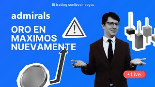 🔴ORO EN MÁXIMOS 🪙🪙  REPORTES TRIMESTRALES  BOLSAS CORRIGEN 📉📉  Proyección Semanal de los Mercados [upl. by Eilrahc]