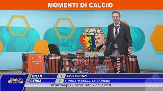 MOMENTI DI CALCIO MilanGenoa 33 [upl. by Gaspard615]