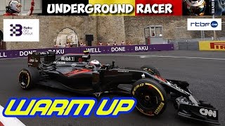 FR  F1 Warm Up du Grand Prix DEurope 2016 [upl. by Anissa]