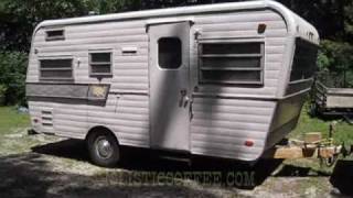 16 VINTAGE DELUXE HOLIDAY VACATIONER TRAVEL TRAILER [upl. by Weber36]