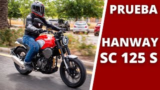 Prueba HANWAY SC 125 S ▶️ Opiniones  Test Review en Español [upl. by Aehcsrop]