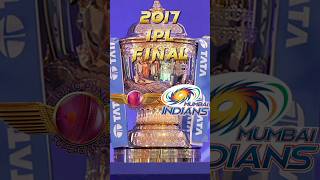 2017 ipl final rps vs mi 🏏 shortvideo sports rpsvsmi short viral ipl2017 mi rpsc tataipl [upl. by Nylirem245]