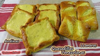 QUESADILLAS VENEZOLANAS ANDINAS Y LLANERAS un delirio de sabor [upl. by Ynohtnaluap408]