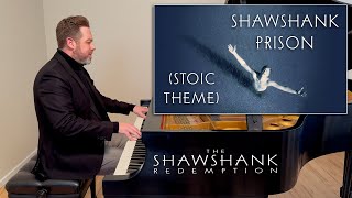 The Shawshank Redemption Shawshank Prison Stoic Theme piano cover [upl. by Dibri]