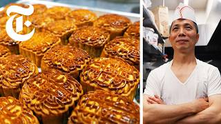 This Bakery Makes Thousands of Mooncakes for the MidAutumn Festival Every Year  NYT Cooking [upl. by Nedah]