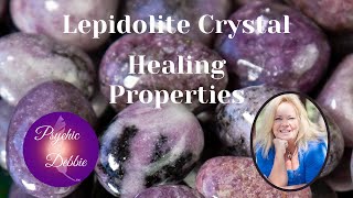 Lepidolite Crystal Healing Properties powerful transformation crystal psychicdebbiegriggs [upl. by Leroj832]