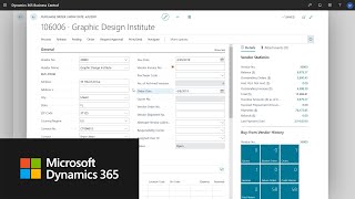 How to create a purchase order in Dynamics 365 Business Central [upl. by Plumbo]