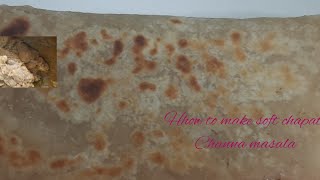 soft chapati recipe in tamil  how to make soft chapati channa masala 😋 [upl. by Dickson199]