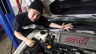 Beginners guide to a turbo Subaru engine bay [upl. by Basilio301]