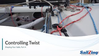 Upwind Mainsail Trim Shaping Your Sail Part 4  Controlling Twist [upl. by Guido640]