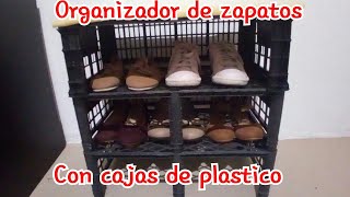 zapatera con cajas de plastico [upl. by Ellehcer406]