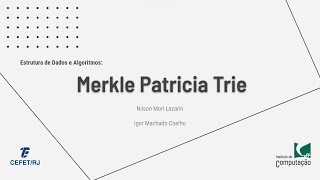 Merkle Patricia Trie [upl. by Morie]