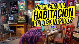 Mi HABITACIÓN de los AÑOS 90s 🕹️ Retro ROOM TOUR [upl. by Carleen]