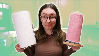 I tried reusable paper towels…and it didn’t quite go how I thought [upl. by Mata693]