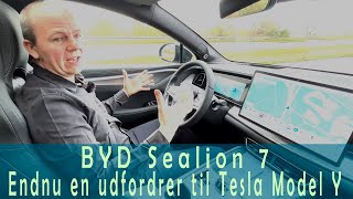 BYD Sealion 7  endnu en udfordrer til Tesla Model Y 2024 [upl. by Swec]