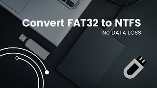 How to Convert FAT32 to NTFS Without Losing Data [upl. by Ahseia]