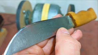 Fastest Way To Sharpen a Knife to a Razor Edge  DIY Sharpening Jig [upl. by Nilat]