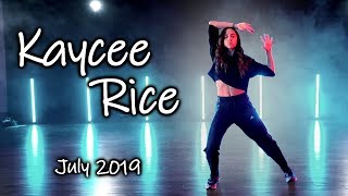 Kaycee Rice  July 2019 Dances [upl. by Llehcsreh]