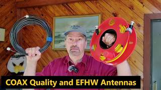 Does COAX Quality Affect Your EFHW Antenna The Unexpected Result [upl. by Ticon291]