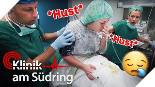 HUSTENAttacke im Einleitungsraum 😪 Ihre OP kann NICHT stattfinden  Klinik am Südring  SAT1 [upl. by Sharlene]