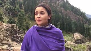 Aliya bhat actress in kashmir [upl. by Nylyak863]