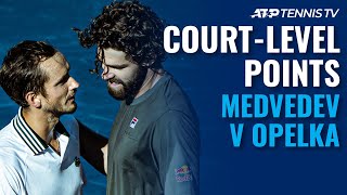 Daniil Medvedev vs Reilly Opelka Court LevelHighlights  Toronto 2021 Final [upl. by Eiuol856]