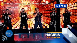 KARAOKE KATAWAN Hagibis Momentum Live MNL [upl. by Aihselat978]