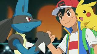 Ashs Riolu Evolves Into Lucario English Dubbed Version Pokémon Journeys HD [upl. by Aivon]