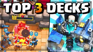 TOP 3 ARENA 12 DECKS OVERPOWERED DECKS  EASY WINS [upl. by Ardnwahs]